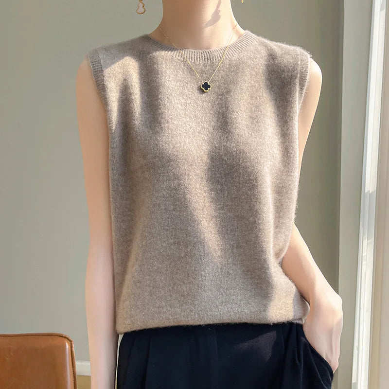 Wool Crew Neck Pullover