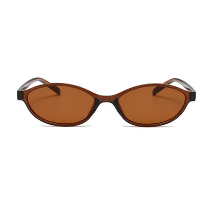 Retro Oval Cat Eye Sunglasses